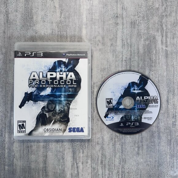 Alpha Protocol (Sony PlayStation 3, 2010) PS3 No Manual - Picture 1 of 4